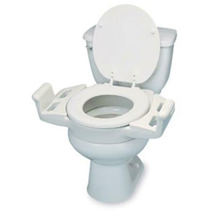 ABLEWARE Elevated Push-Up Toilet Seat With Standard Armrests Ableware-725600050